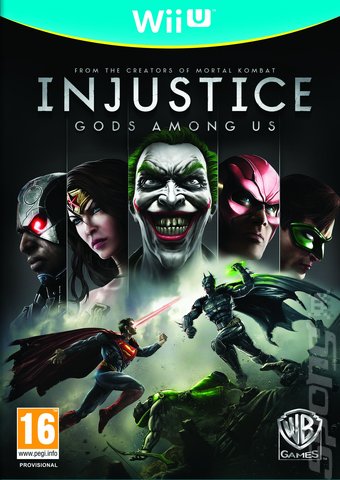 Injustice: Gods Among Us - Wii U Cover & Box Art