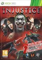 Injustice: Gods Among Us - Xbox 360 Cover & Box Art
