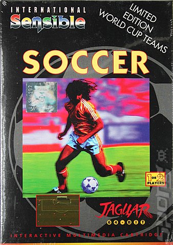 International Sensible Soccer - Jaguar Cover & Box Art