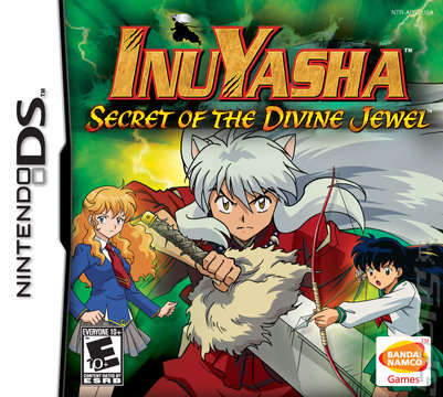 Inuyasha: Secret of The Divine Jewel - DS/DSi Cover & Box Art