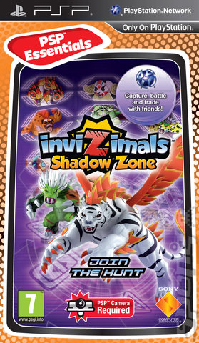 Invizimals: Shadow Zone - PSP Cover & Box Art