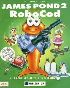 James Pond 2: RoboCod - Amiga Cover & Box Art