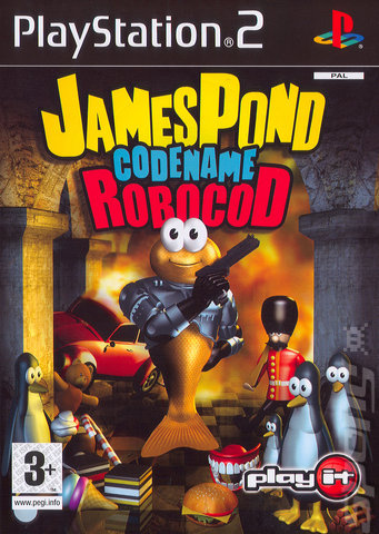 James Pond Codename: Robocod - PS2 Cover & Box Art