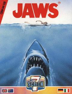 Jaws - C64 Cover & Box Art