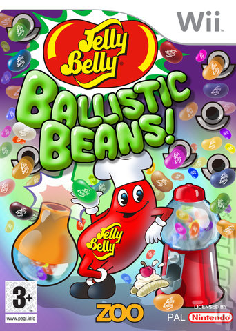 Jelly Belly: Ballistic Beans - Wii Cover & Box Art
