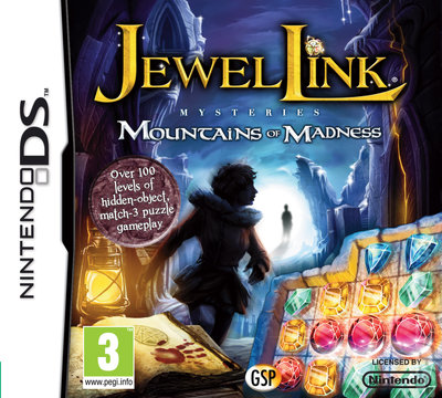 Jewel Link Mysteries: Mountains of Madness - DS/DSi Cover & Box Art