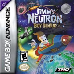 Jimmy Neutron: Boy Genius - GBA Cover & Box Art