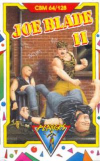 Joe Blade 2 - C64 Cover & Box Art
