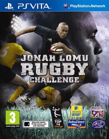 Jonah Lomu Rugby Challenge - PSVita Cover & Box Art