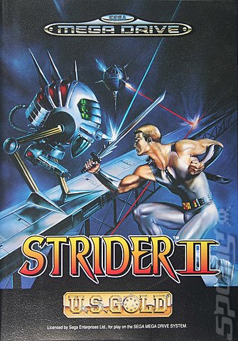 Journey from Darkness: Strider Returns - Sega Megadrive Cover & Box Art