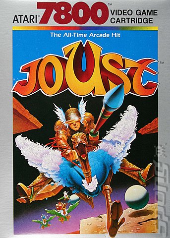 Joust - Atari 7800 Cover & Box Art