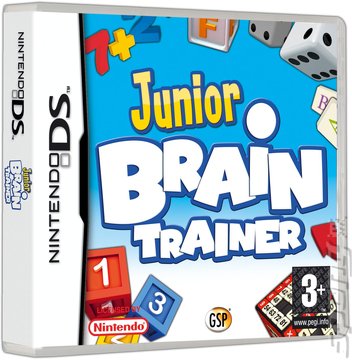 Junior Brain Trainer - DS/DSi Cover & Box Art
