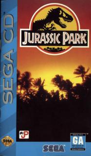 Jurassic Park - Sega MegaCD Cover & Box Art