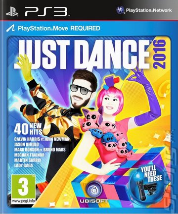 Just Dance 2016 - PS3 Cover & Box Art