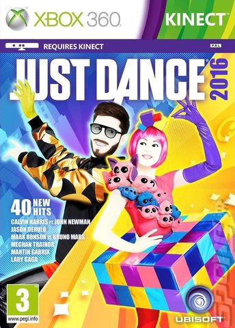 Just Dance 2016 - Xbox 360 Cover & Box Art