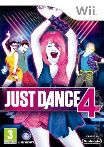Just Dance 4 - Wii Cover & Box Art