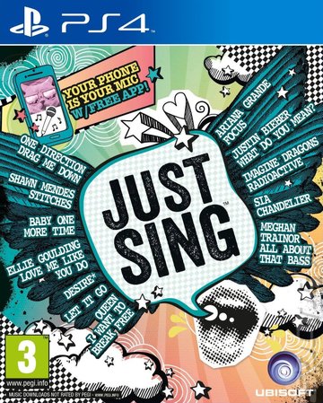 Just Sing - PS4 Cover & Box Art