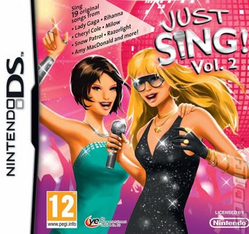 Just Sing! Vol. 2 - DS/DSi Cover & Box Art