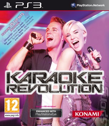 Karaoke Revolution - PS3 Cover & Box Art