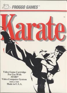 Karate - Atari 2600/VCS Cover & Box Art