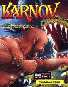Karnov - C64 Cover & Box Art