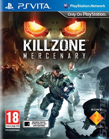 Killzone: Mercenary - PSVita Cover & Box Art
