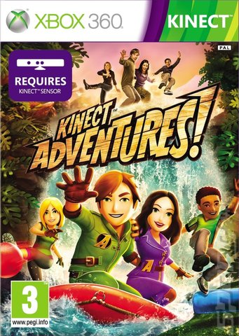 Kinect Adventures - Xbox 360 Cover & Box Art
