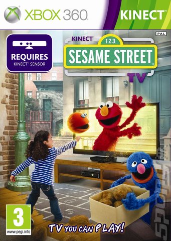 Kinect Sesame Street TV - Xbox 360 Cover & Box Art