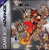 Kingdom Hearts: Chain of Memories - GBA Cover & Box Art