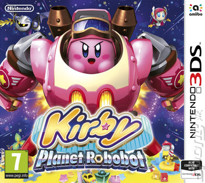 Kirby: Planet Robobot - 3DS/2DS Cover & Box Art