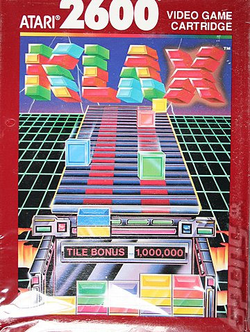 Klax - Atari 2600/VCS Cover & Box Art