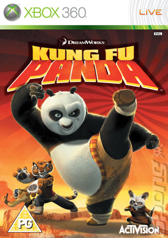 Kung Fu Panda - Xbox 360 Cover & Box Art