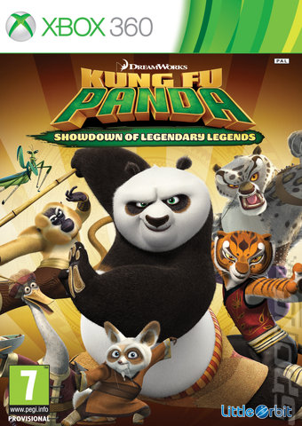 Kung Fu Panda: Showdown of Legendary Legends - Xbox 360 Cover & Box Art