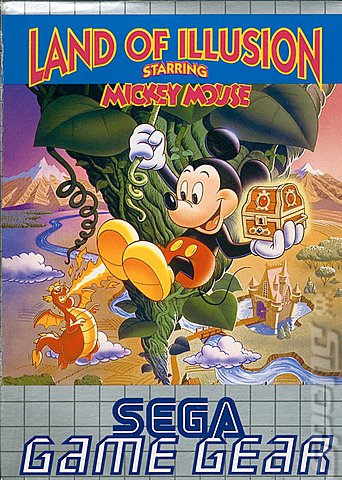 Land of Illusion: Starring Mickey Mouse - Game Gear Cover & Box Art