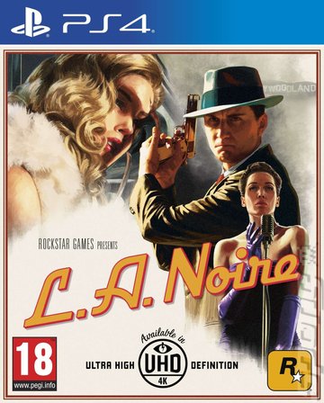 L.A. Noire: The Complete Edition - PS4 Cover & Box Art