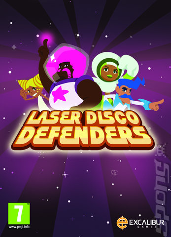 Laser Disco Defenders - PC Cover & Box Art