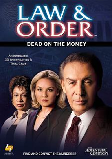 Law and Order: Dead on the Money - PC Cover & Box Art