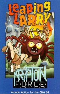 Leaping Larry - C64 Cover & Box Art