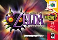 The Legend of Zelda: Majora's Mask - N64 Cover & Box Art