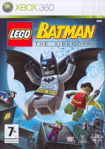 LEGO Batman: The Videogame - Xbox 360 Cover & Box Art