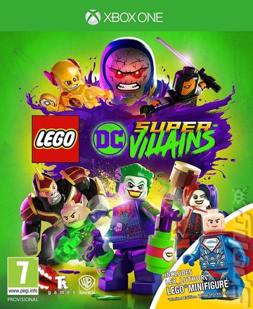 LEGO DC Super-Villains - Xbox One Cover & Box Art
