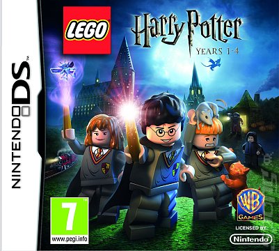 LEGO Harry Potter: Years 1-4 - DS/DSi Cover & Box Art