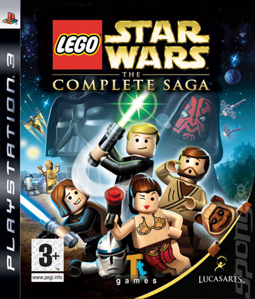 LEGO Star Wars: The Complete Saga - PS3 Cover & Box Art
