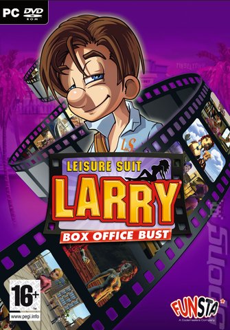 Leisure Suit Larry: Box Office Bust - PC Cover & Box Art