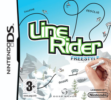 Line Rider: Freestyle - DS/DSi Cover & Box Art
