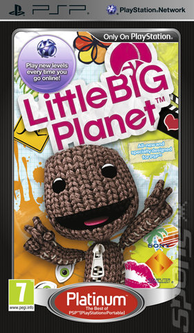 LittleBigPlanet - PSP Cover & Box Art