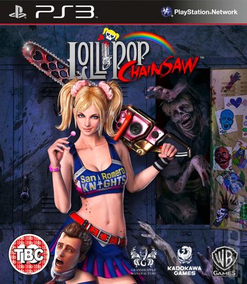 Lollipop Chainsaw - PS3 Cover & Box Art