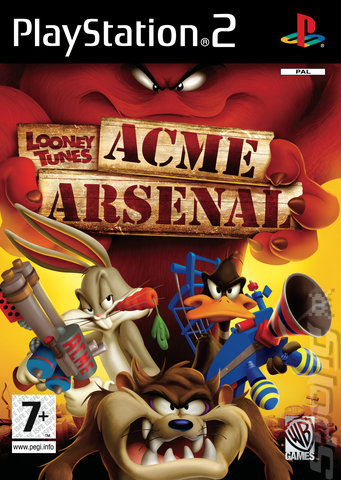 Looney Tunes: Acme Arsenal - PS2 Cover & Box Art