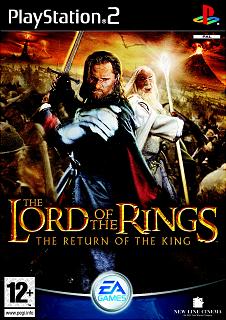 The Lord of the Rings: The Return of the King - PS2 Cover & Box Art