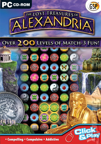 The Lost Treasures of Alexandria - PC Cover & Box Art
